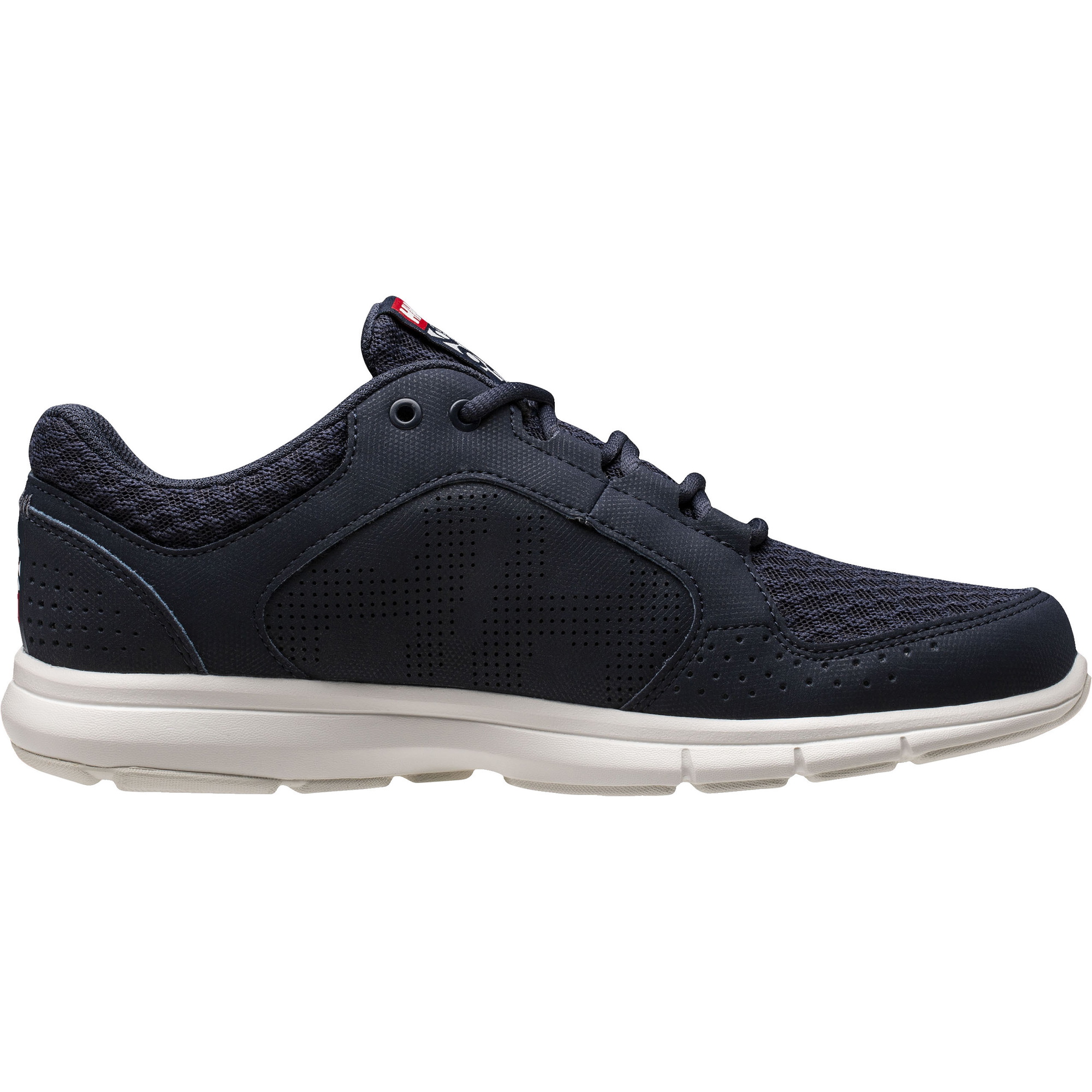 2026 Helly Hansen Womens Ahiga V4 Hydropower Sneakers 11583 - Navy / Off White